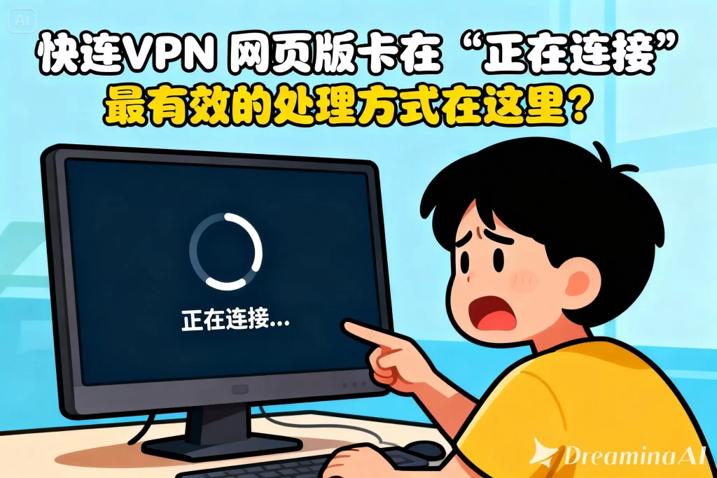 快连VPN网页版卡在“正在连接”？最有效的处理方式在这里