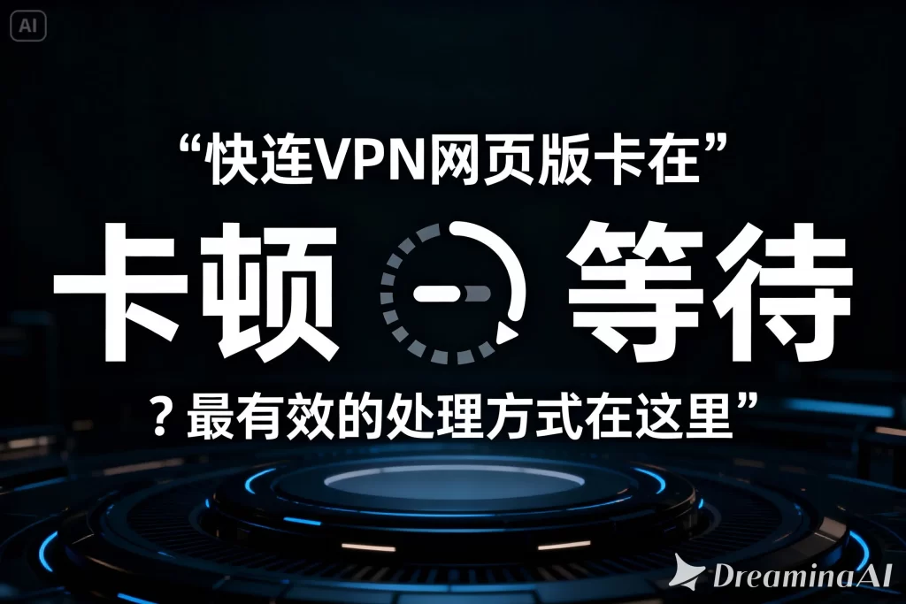 快连VPN网页版卡在“正在连接”？最有效的处理方式在这里