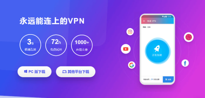 快连VPN网页版用不了的根本原因